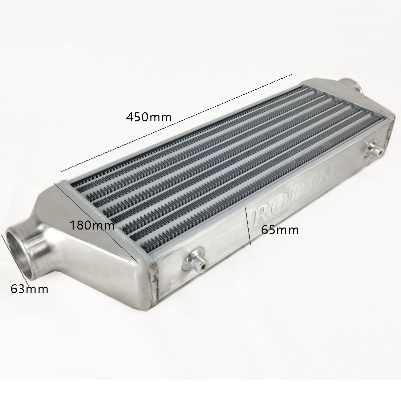 Front Mount Intercooler Universal Bar Plate - 450*180*65 мм Универсальный турбоинтеркулер и пластина