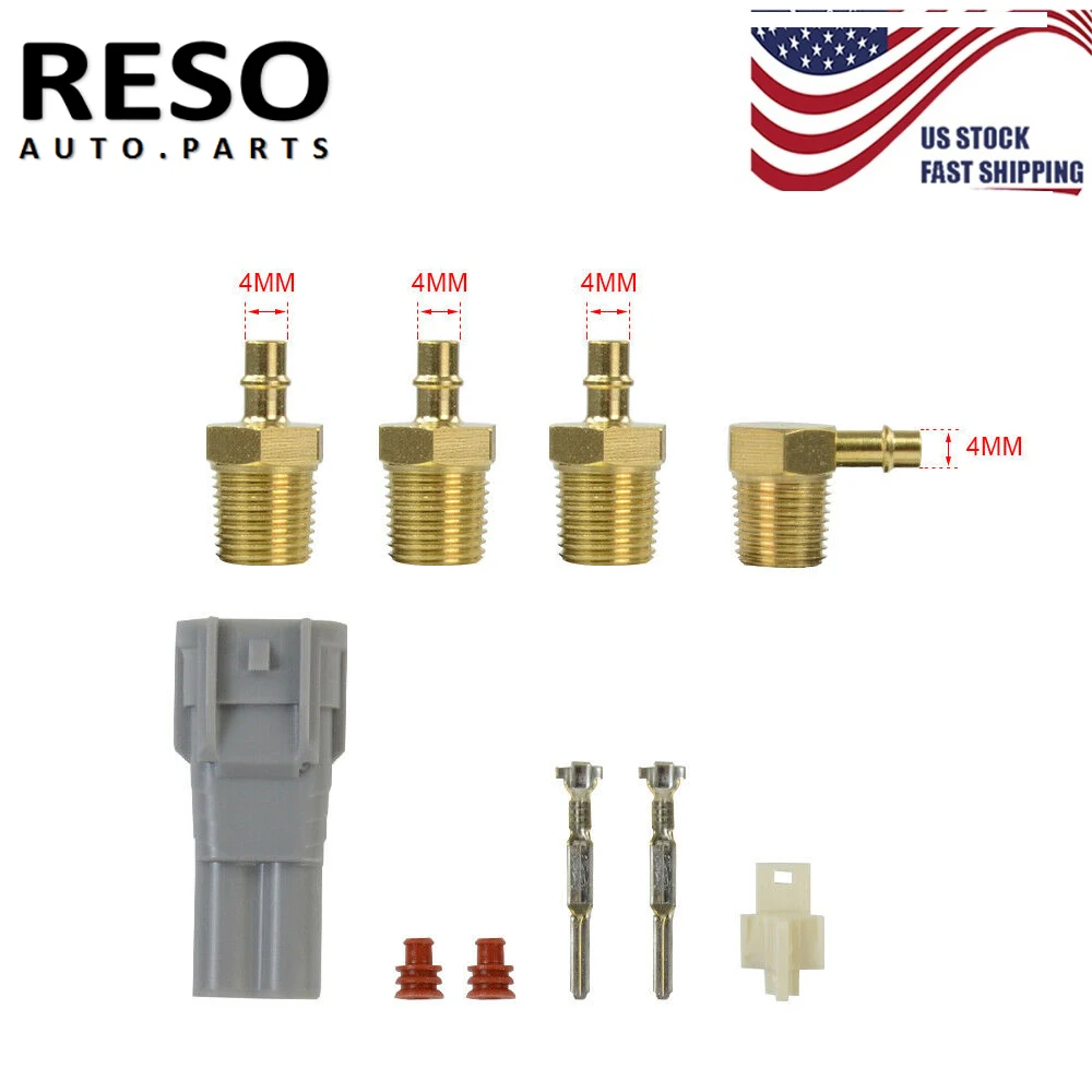 Electronic Boost Control Solenoid Valve 3 Port - RESO-разъемы для 3-портового комплекта электромагнитного клапана