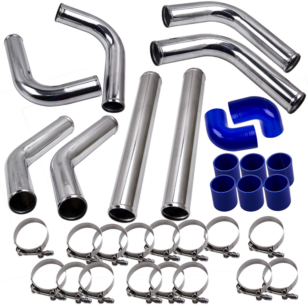 Intercooler Piping Kit Aluminum 2.5 Inch - 2,5-дюймовый универсальный комплект трубок для турбонаддува