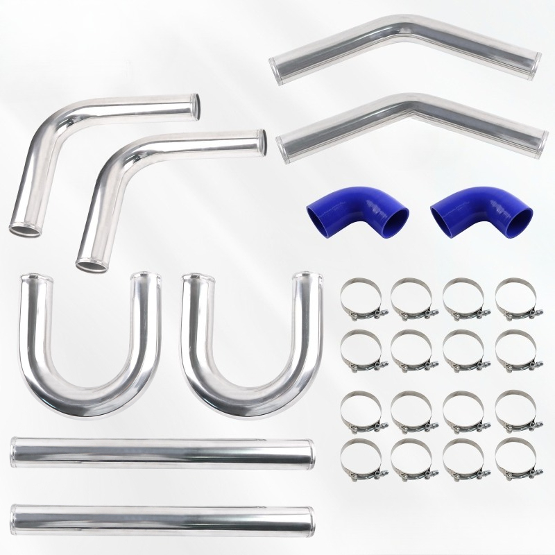 Intercooler Piping Kit Aluminum 2.5 Inch - Универсальный алюминиевый комплект для модернизации: 3-дюймовая