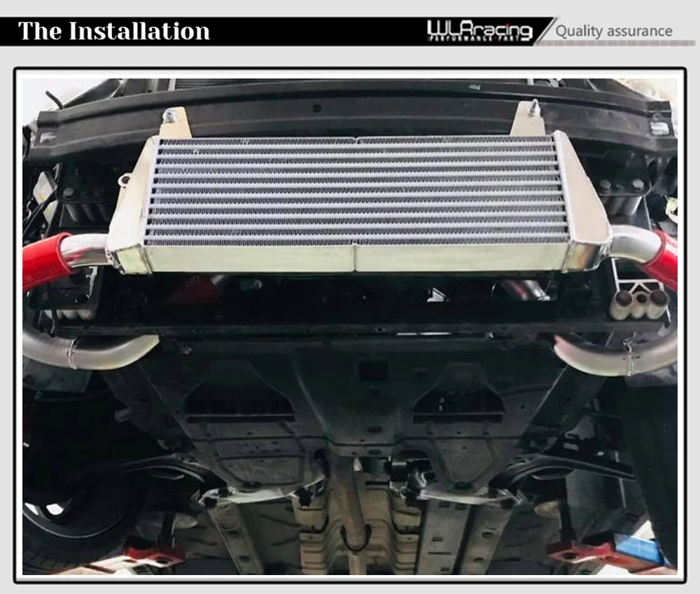 Front Mount Intercooler Universal Bar Plate - Передний интеркулер 550x180x65 мм Универсальная планка