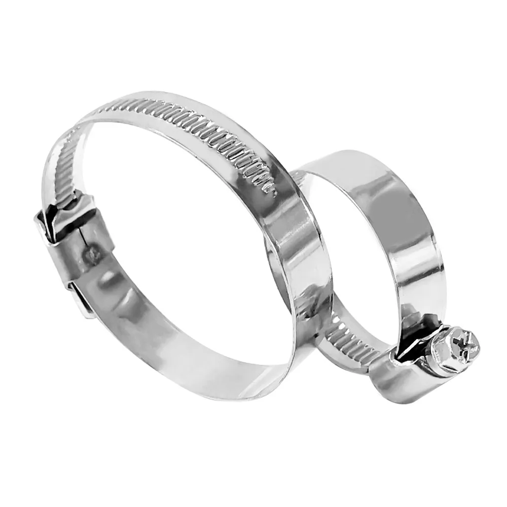 T-Bolt Hose Clamps Stainless Steel Turbo - Универсальный комплект хомутов для силиконовых шлангов