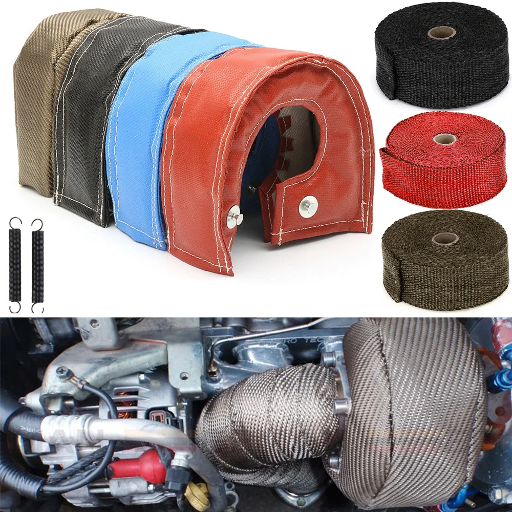 Turbo Heat Shield Blanket Titanium T3 T4 - T25 T3 T4 T6 Автомобильное титановое