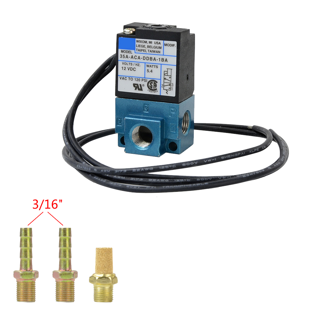 Electronic Boost Control Solenoid Valve 3 Port - Высококачественный 12В заменяемый электронный соленоидный клапан