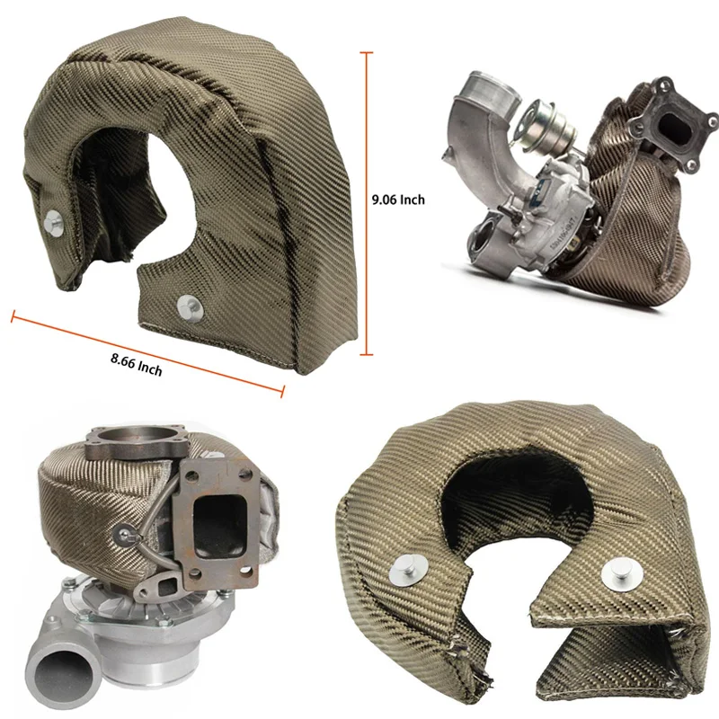 Термозащитный чехол для турбон – обзор и цена Turbo Heat Shield Blanket Titanium T3 T4