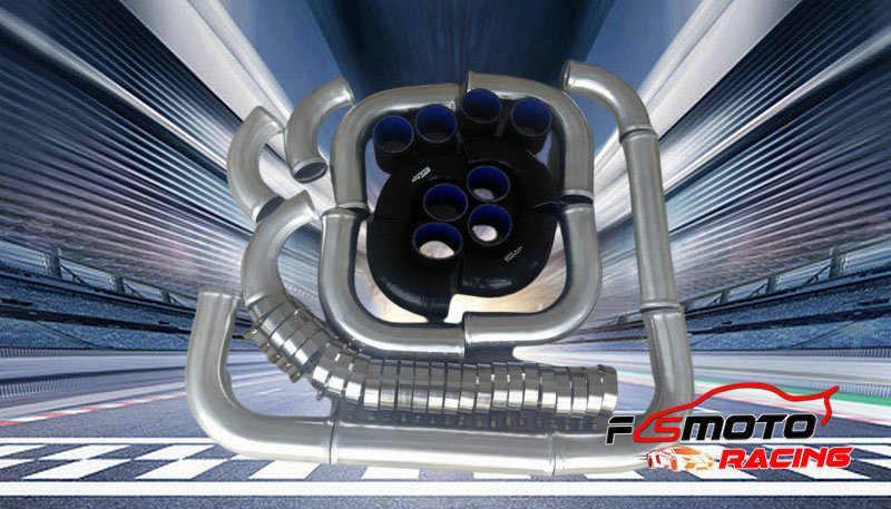 Комплект трубок и шлангов для  – обзор и цена Intercooler Piping Kit Aluminum 2.5 Inch
