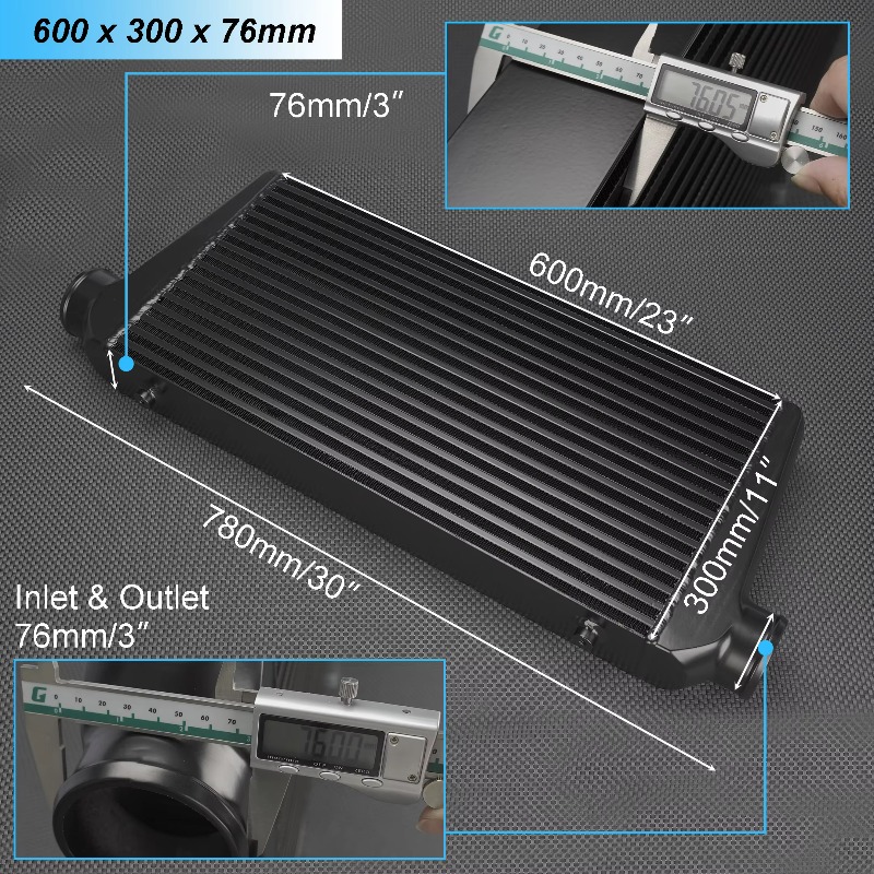 Универсальный алюминиевый инте – обзор и цена Front Mount Intercooler Universal Bar Plate