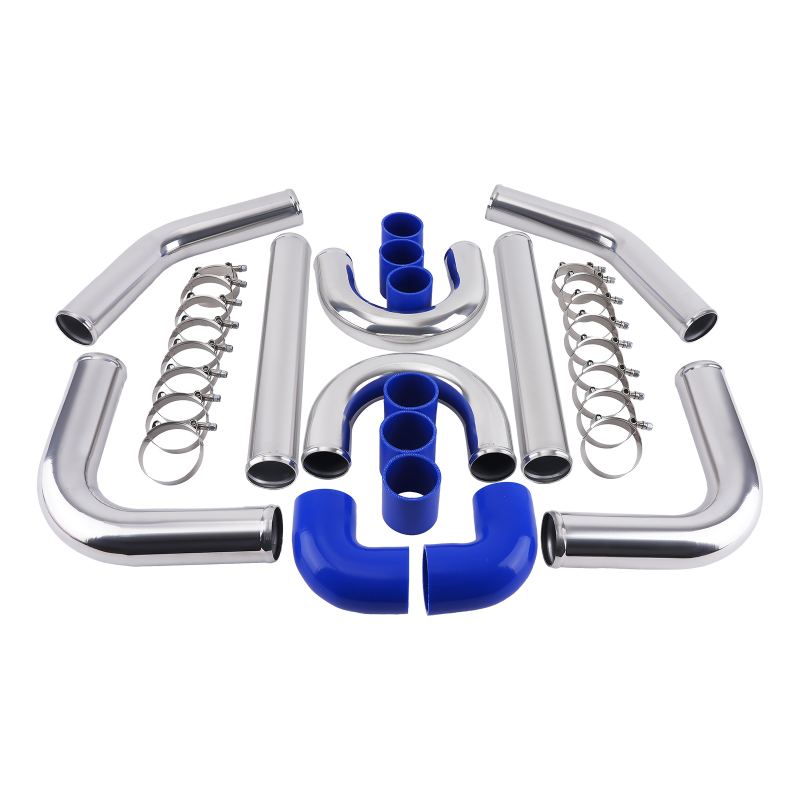 Комплект универсальных алюмини – обзор и цена Intercooler Piping Kit Aluminum 2.5 Inch