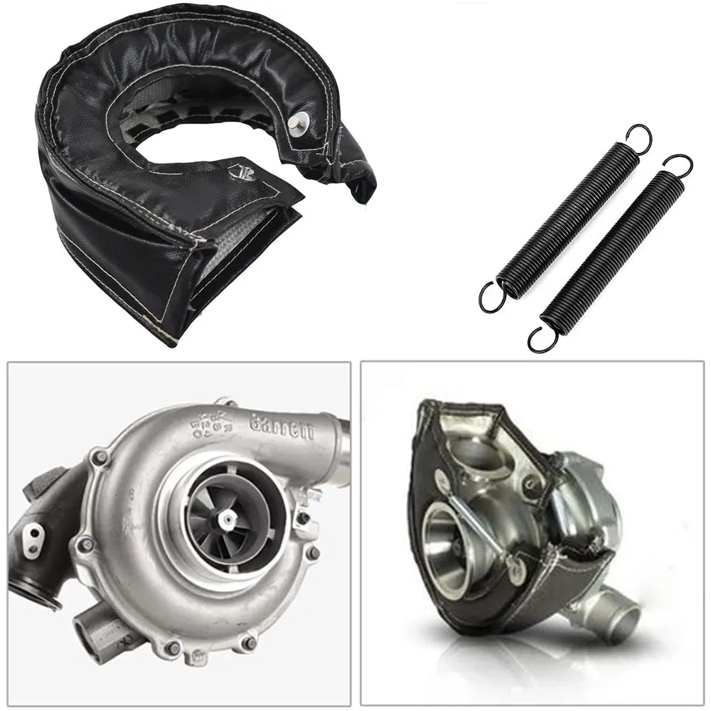 T2 T25 T28 T3 GT28 GT30 GT35 T – обзор и цена Turbo Heat Shield Blanket Titanium T3 T4