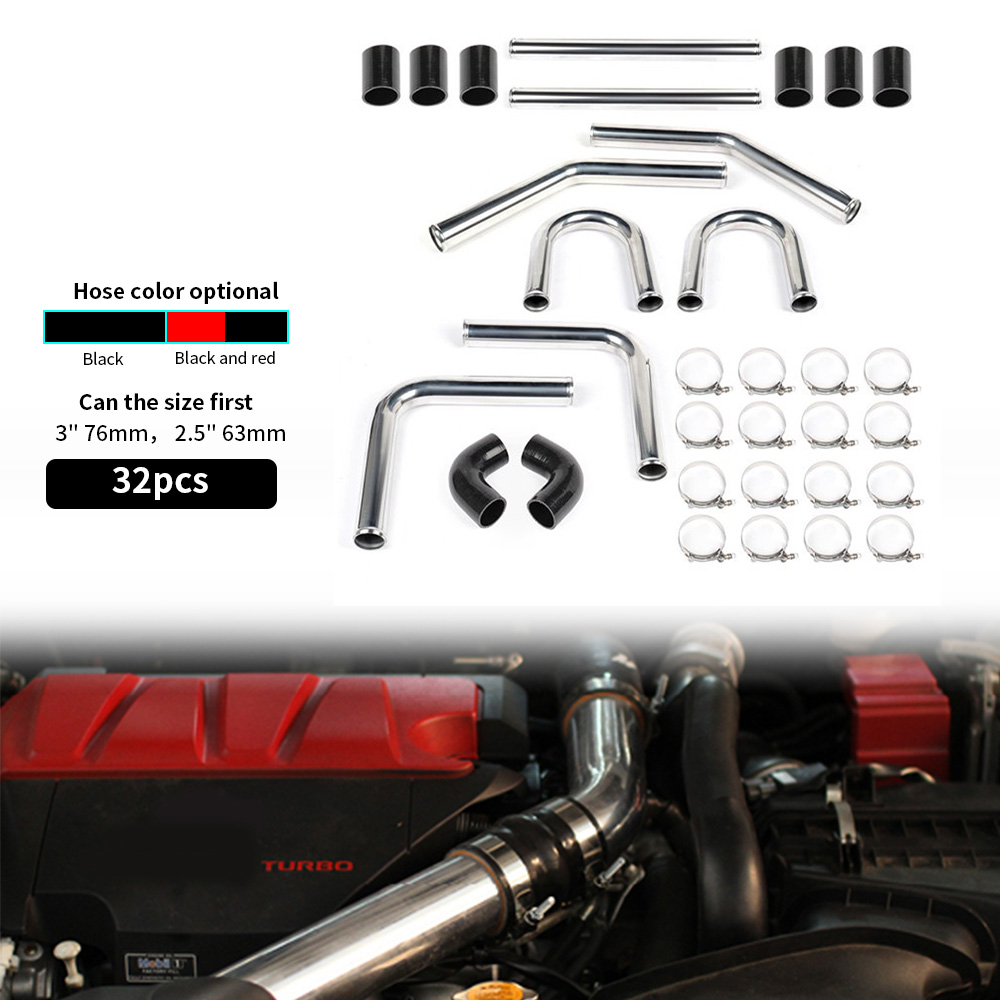 Комплект трубопроводов для тур – обзор и цена Intercooler Piping Kit Aluminum 2.5 Inch