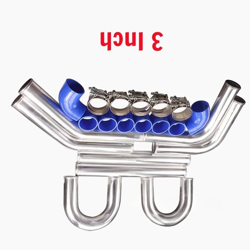 Комплект универсальных алюмини – обзор и цена Intercooler Piping Kit Aluminum 2.5 Inch