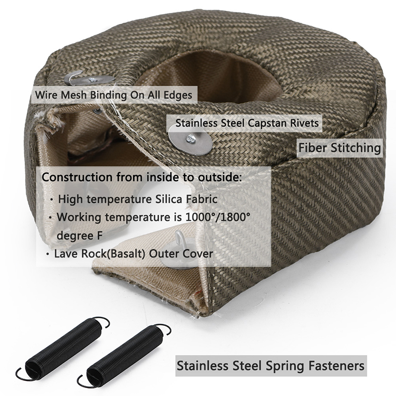 Термозащитный экран из 100% ти – обзор и цена Turbo Heat Shield Blanket Titanium T3 T4
