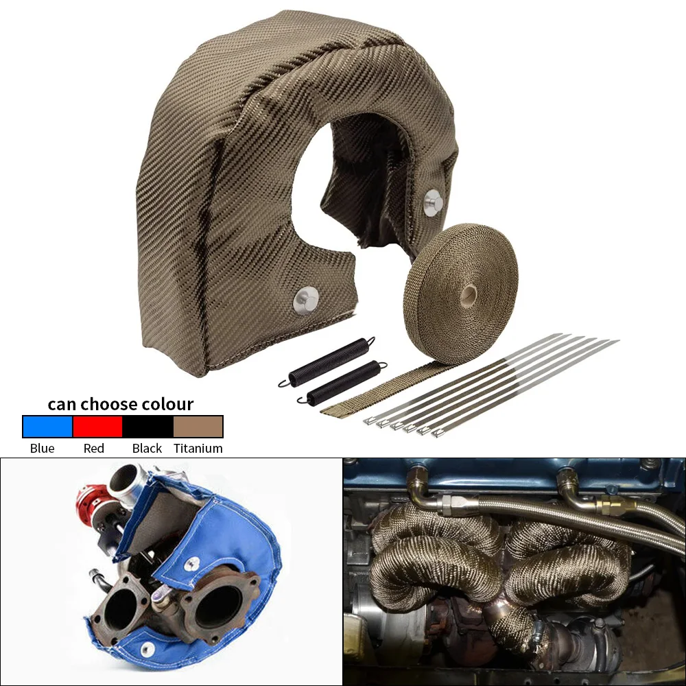 Титановый термозащитный чехол  – обзор и цена Turbo Heat Shield Blanket Titanium T3 T4