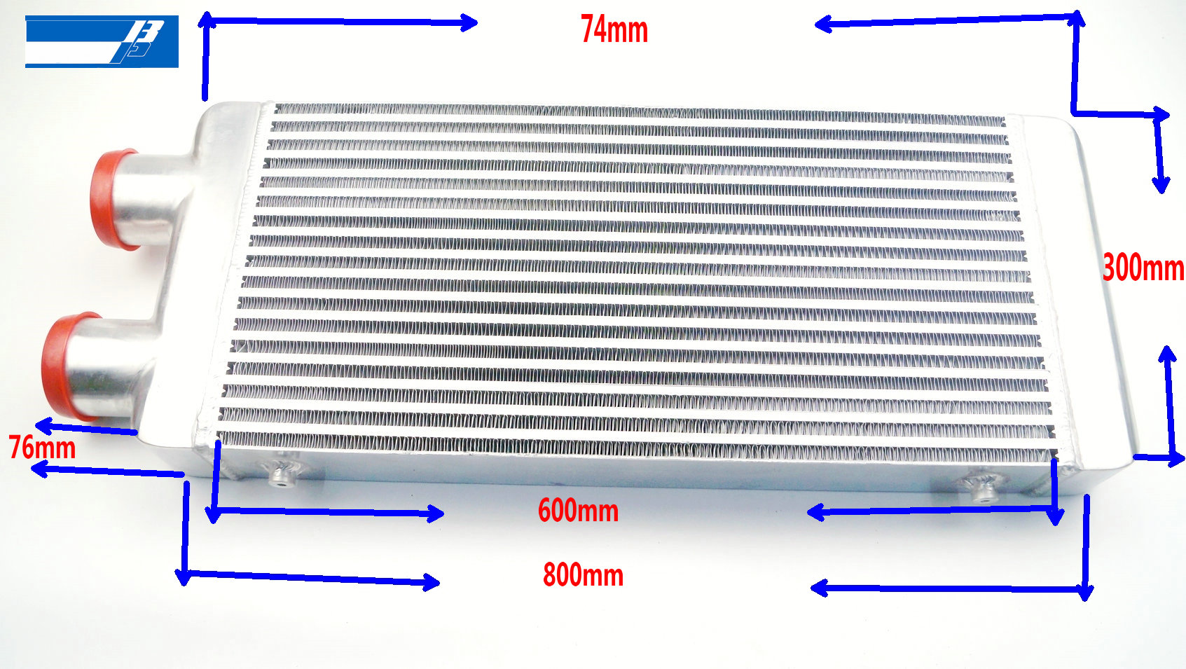 Универсальный алюминиевый инте – обзор и цена Front Mount Intercooler Universal Bar Plate