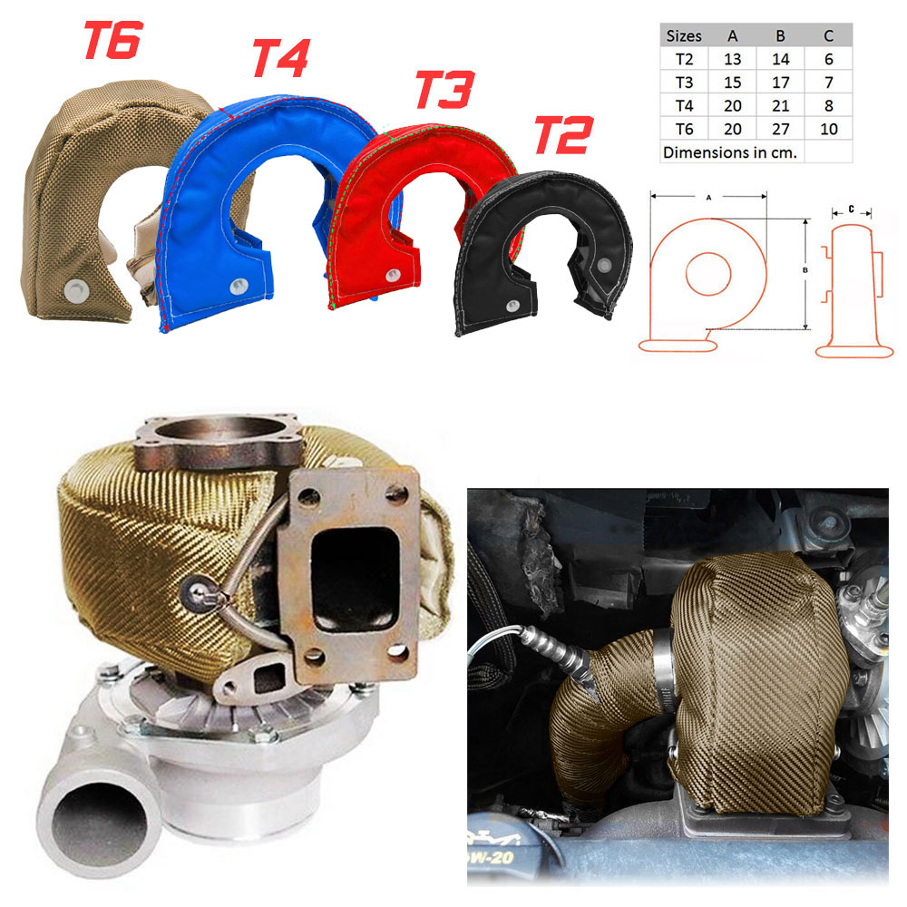 Универсальный титановый термоз – обзор и цена Turbo Heat Shield Blanket Titanium T3 T4