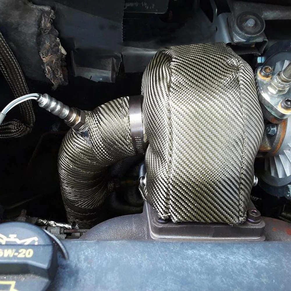 Титановое турбо-одеяло T25 T3  – обзор и цена Turbo Heat Shield Blanket Titanium T3 T4