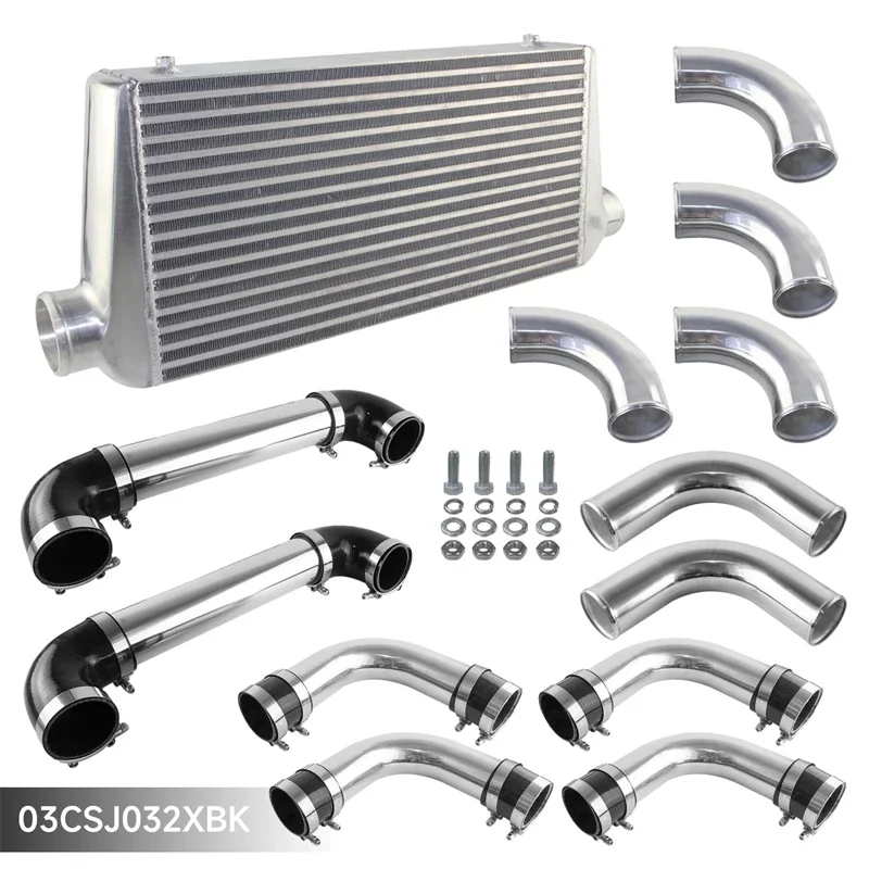 Универсальный интеркулер с пер – обзор и цена Front Mount Intercooler Universal Bar Plate